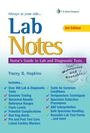 LabNotes: Nurses' Guide to Lab & Diagnostic Tests (Davis' Notes), 3e - Image 48