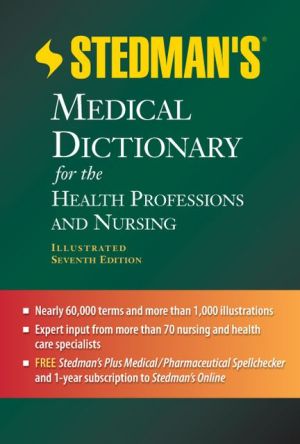 Stedman's Medical Dictionary for the Health Professions and Nursing, 7e - Image 24